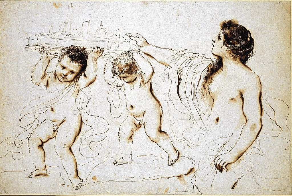 Giovanni Francesco Barbieri, il Guercino - L'emblema della città di Bologna, 1625, 1629